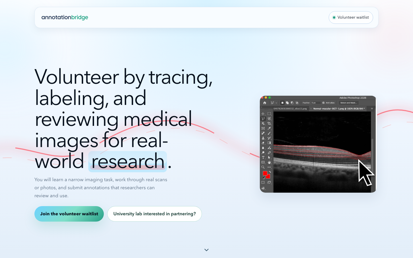 annotationbridge landing page